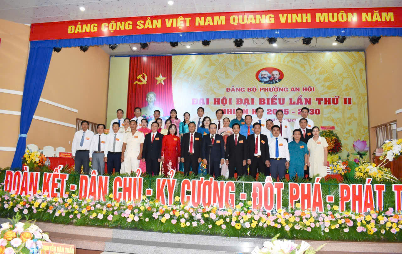 Đại hội Đại biểu Đảng bộ phường An Hội lần thứ II, nhiệm kỳ 2025 - 2030.