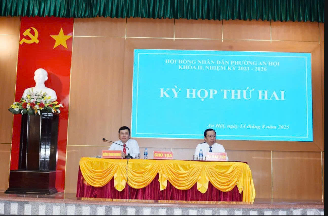Hội đồng nhân dân phường An Hội khóa II, nhiệm kỳ 2021 – 2026 tổ chức kỳ họp thứ hai 
